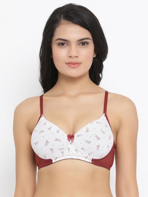 red polyamide tshirt bra - 16928559 - Very Small Image - 1