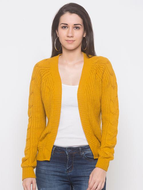 long sleeves knitted shrug - 16929603 - Very Small Image - 1