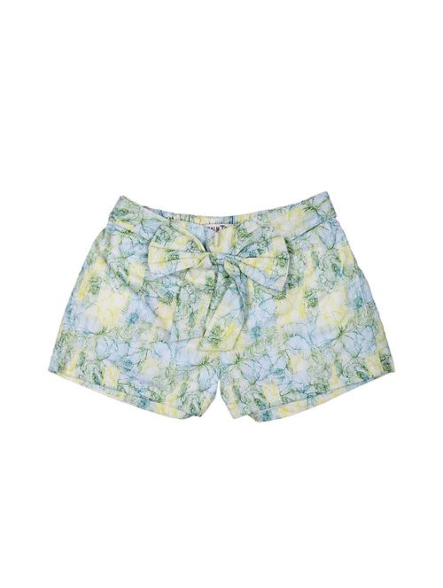 yellow cotton blend shorts - 16932093 - Very Small Image - 1
