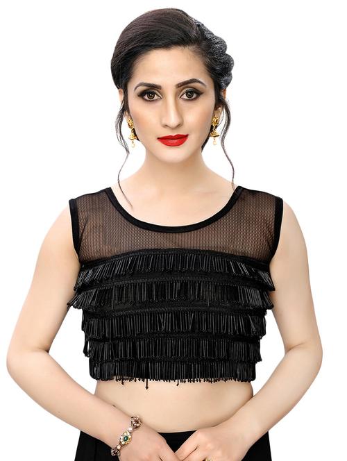 embellished embroidered blouse - 16933981 - Very Small Image - 1