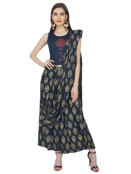floral print fusion set - 16935039 - Very Small Image - 1