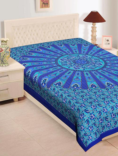 cotton printed single bedsheet - 16935097 - Very Small Image - 1