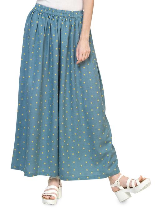 high rise polka dot palazzo - 16935609 - Very Small Image - 1