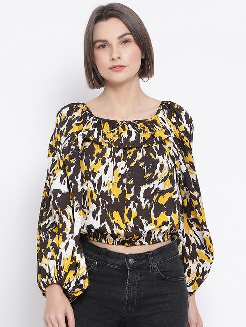 frill detail animal top - 16936553 - Very Small Image - 1