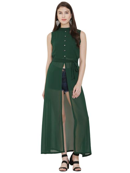 front slit maxi tunic - 16940147 - Very Small Image - 1