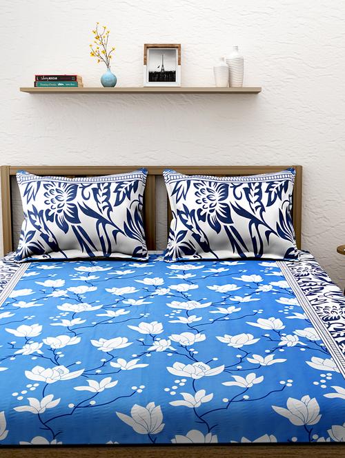 double bedsheet with 2 pillow cover - 16940442 - Very Small Image - 1