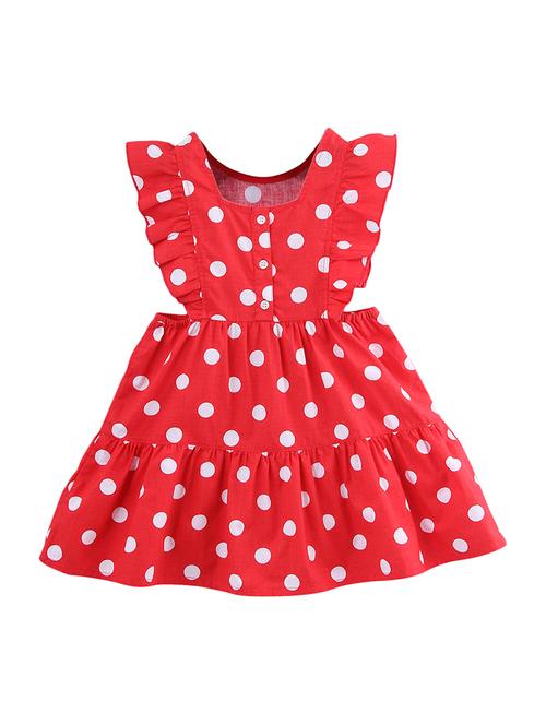 polka dot ruffle dress - 16942814 - Very Small Image - 1