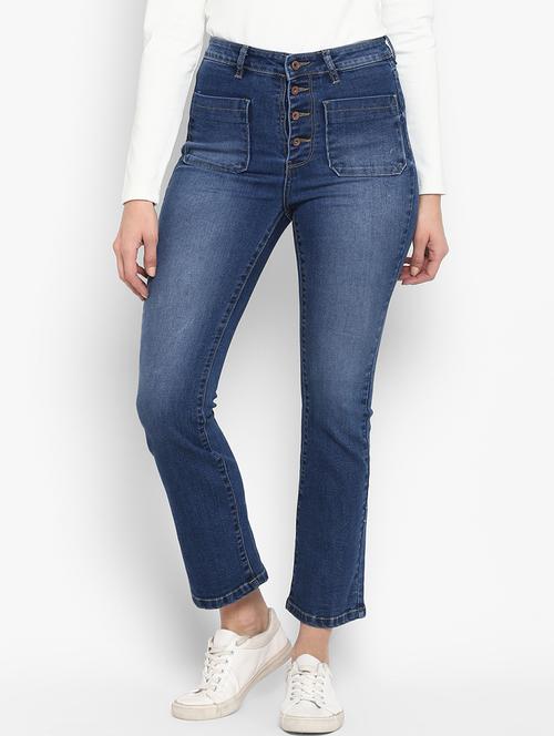 high rise bootcut jeans - 16945503 - Very Small Image - 1