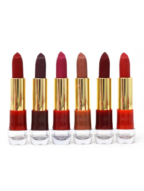 ads pure matte effect smooth lipstick multicolor-a01742-b pack of 6 - 16947033 - Very Small Image - 1
