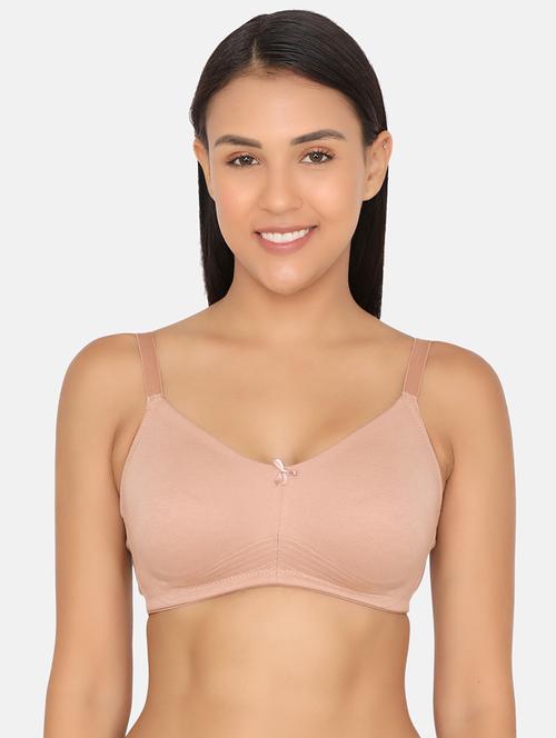 bow patch solid bra - 16947548 - Very Small Image - 1