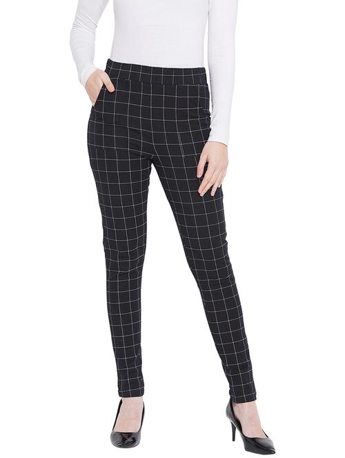 mid rise checkered jegging - 16947689 - Very Small Image - 1