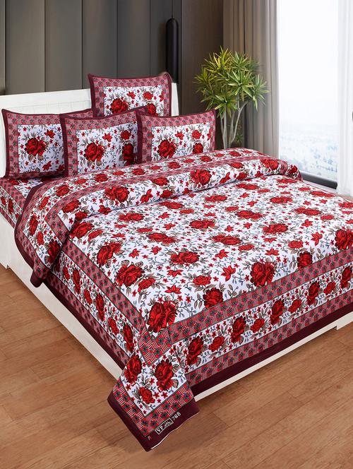 double bedsheet with two matching pillow covers - 16947919 - Very Small Image - 1