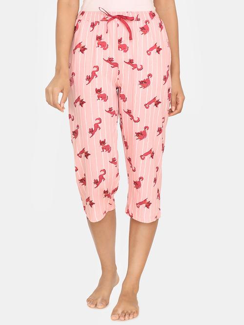 drawstring waist quirky capri - 16948369 - Very Small Image - 1