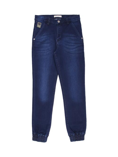 dark blue denim distressed jean - 16949957 - Very Small Image - 1