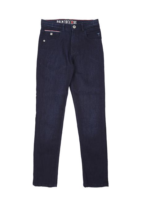 dark blue denim distressed jean - 16949964 - Very Small Image - 1