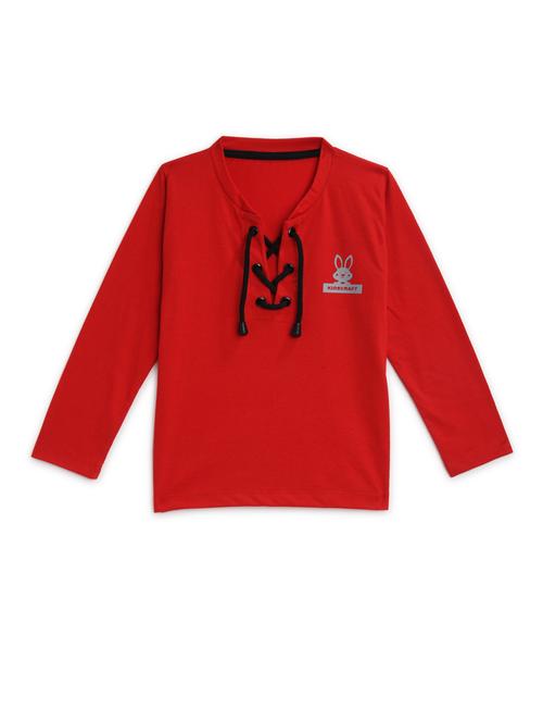 red cotton tshirt - 16950867 - Very Small Image - 1