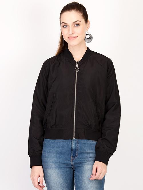 o-ring zip up bomber jacket - 16952325 - Very Small Image - 1