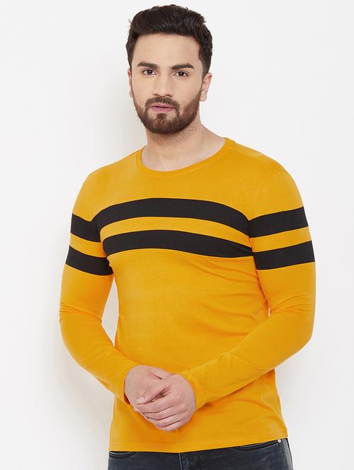 yellow striped t-shirt - 16952434 - Very Small Image - 1