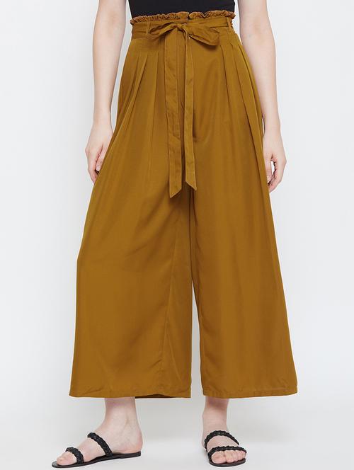 tie up waist paper bag trouser - 16954054 - Very Small Image - 1