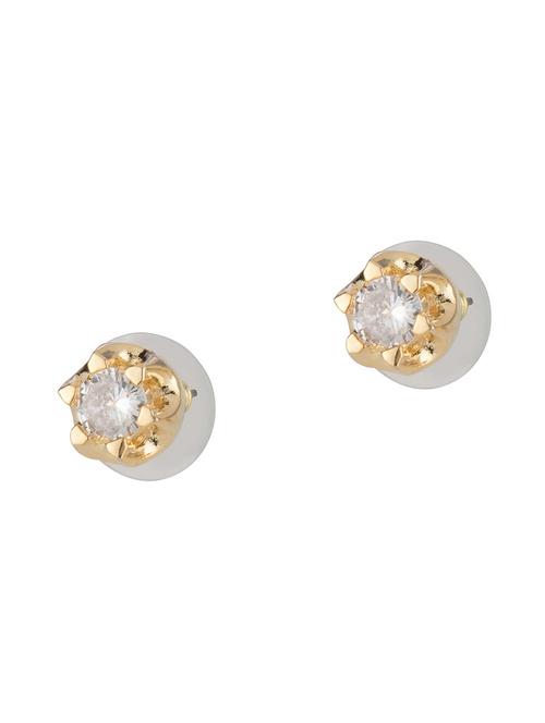 gold brass studs earring - 16955345 - Very Small Image - 1