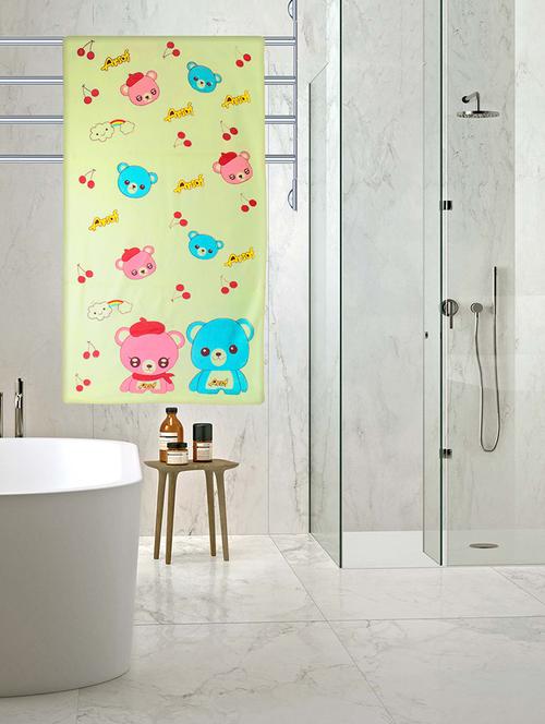 yellow cotton bath towel - 16957426 - Very Small Image - 1