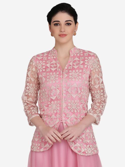 tonal embroidered blouse - 16957812 - Very Small Image - 1