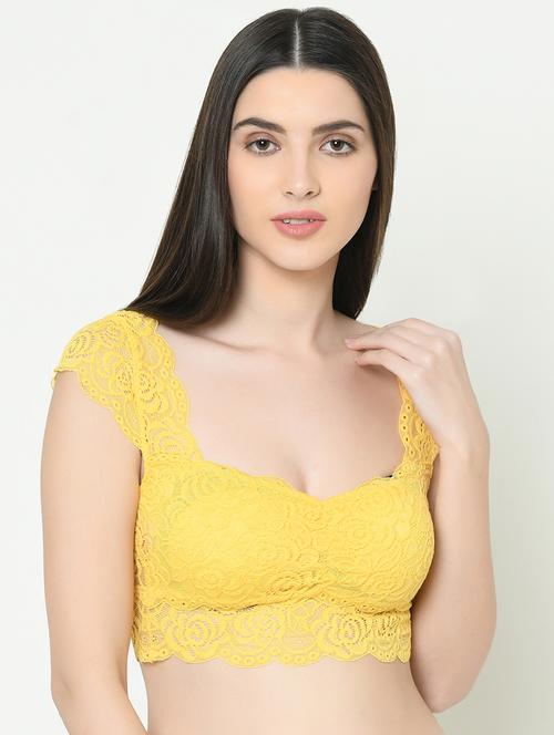 full coverage laced bralette - 16957997 - Very Small Image - 1