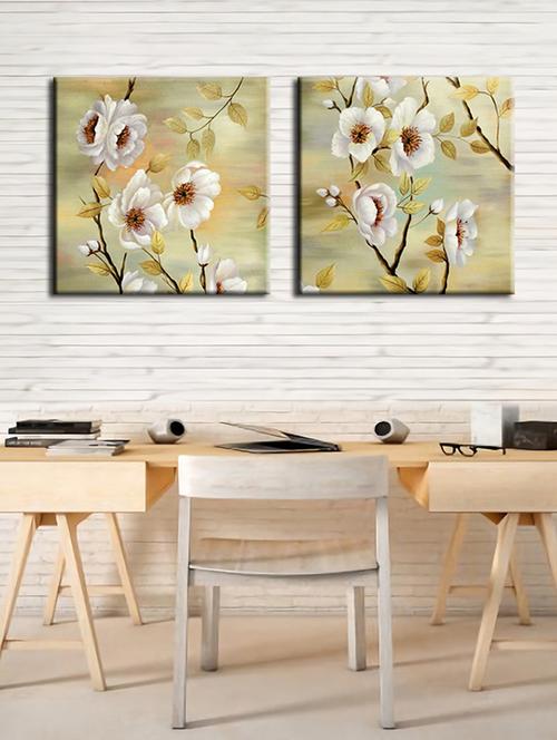 framed canvas painting (set of 2) - 16958227 - Very Small Image - 1