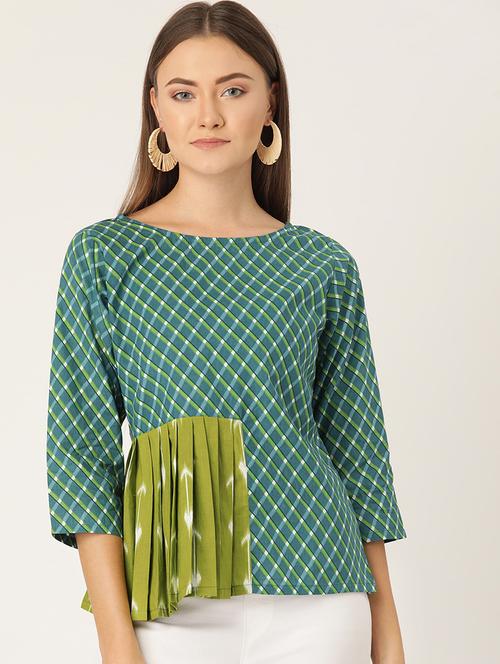 ikat panel a-line top - 16958781 - Very Small Image - 1