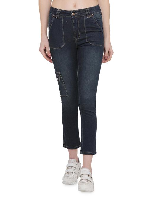 mid rise stone washed jeans - 16960081 - Very Small Image - 1