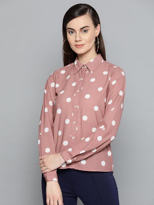 long sleeved polka dot shirt - 16962250 - Very Small Image - 1