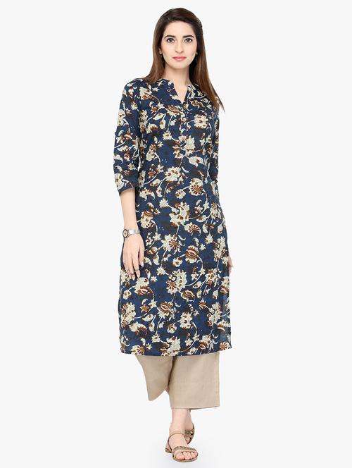 kalamkari kurta pant set - 16962975 - Very Small Image - 1