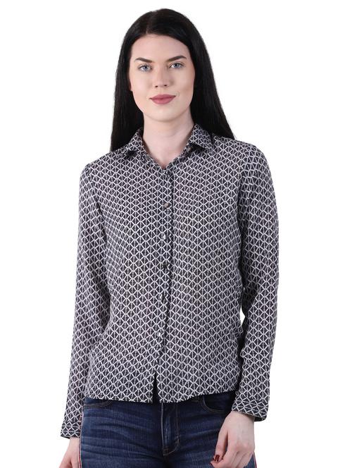 long sleeved abstract shirt - 16963508 - Very Small Image - 1