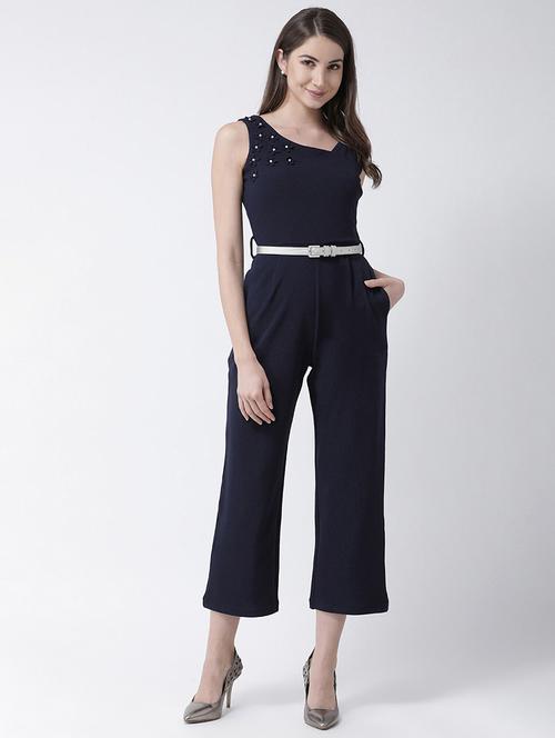 embellished detail belted jumpsuit - 16964226 - Very Small Image - 1