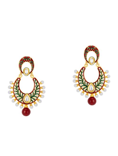 multi colored brass other earring - 16964284 - Very Small Image - 1