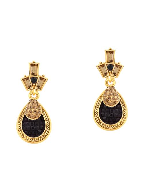 multi colored brass chandellier earring - 16964443 - Very Small Image - 1