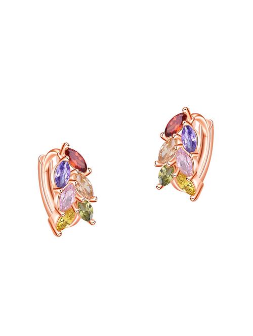 multi colored brass studs earring - 16964574 - Very Small Image - 1
