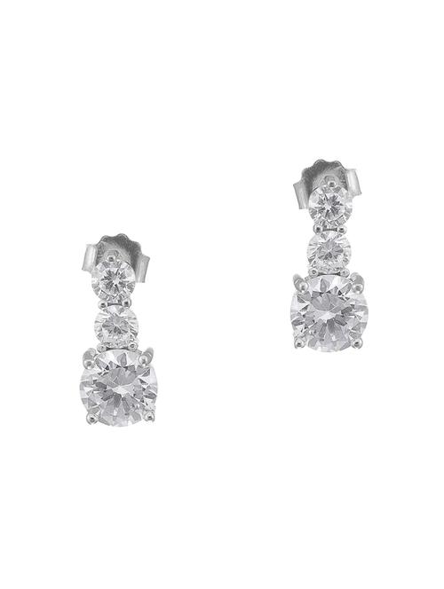 silver brass studs earring - 16964832 - Very Small Image - 1