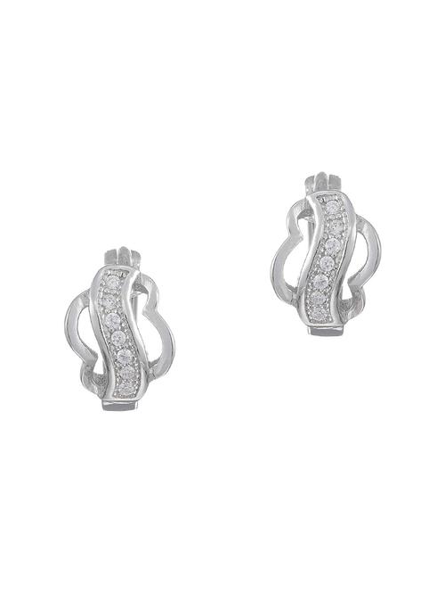 silver brass studs earring - 16964846 - Very Small Image - 1