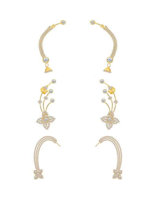 gold brass combo's. earring - 16964867 - Very Small Image - 1