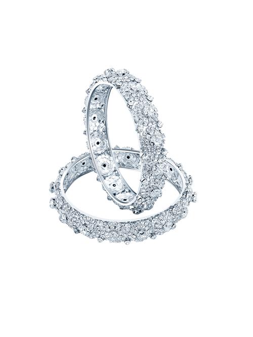 silver tone brass bangle - 16965362 - Very Small Image - 1