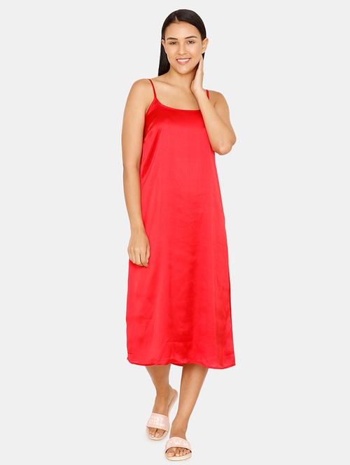cami neck solid nighty - 16965557 - Very Small Image - 1