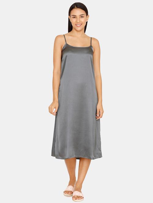 cami neck solid nighty - 16965559 - Very Small Image - 1