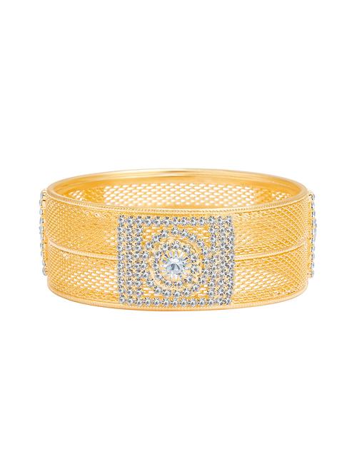gold brass bangle bracelet - 16965854 - Very Small Image - 1