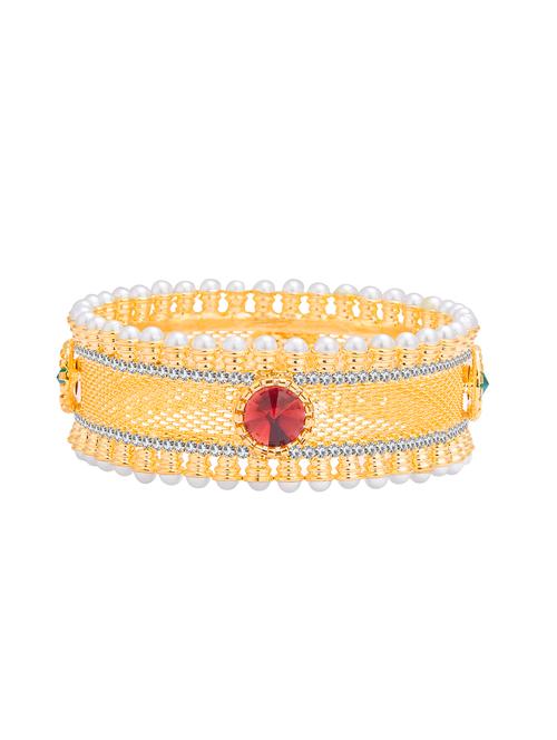 gold brass bangle bracelet - 16965855 - Very Small Image - 1