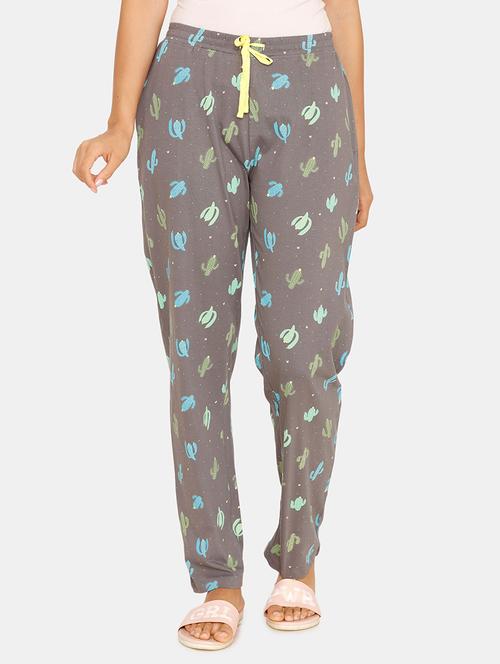 drawstring waist printed pajama - 16966037 - Very Small Image - 1
