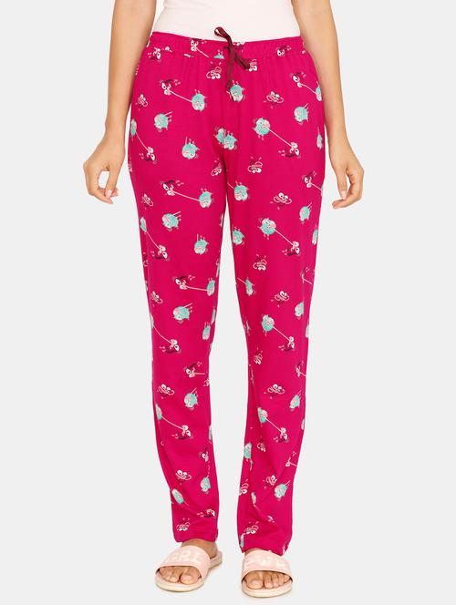 drawstring waist printed pajama - 16966038 - Very Small Image - 1