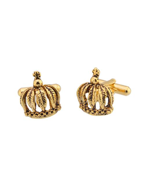 gold brass cufflink - 16966052 - Very Small Image - 1