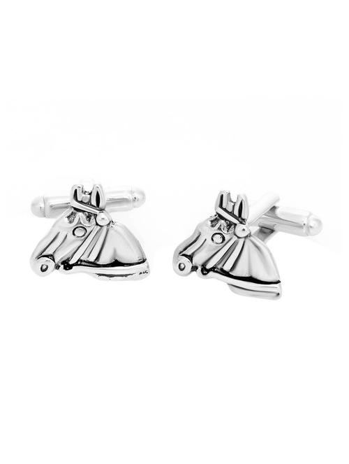 silver brass cufflink - 16966069 - Very Small Image - 1