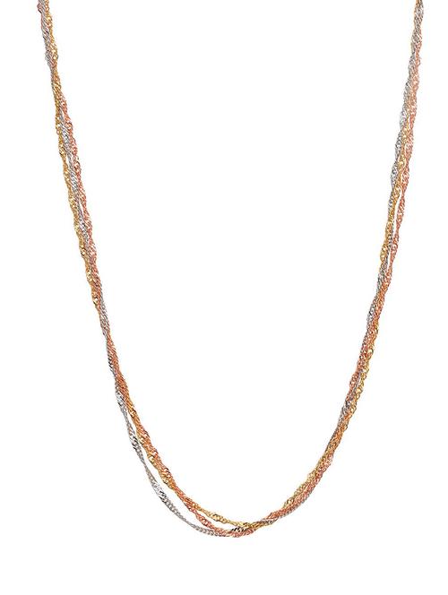 multi colored brass chain necklace - 16966233 - Very Small Image - 1